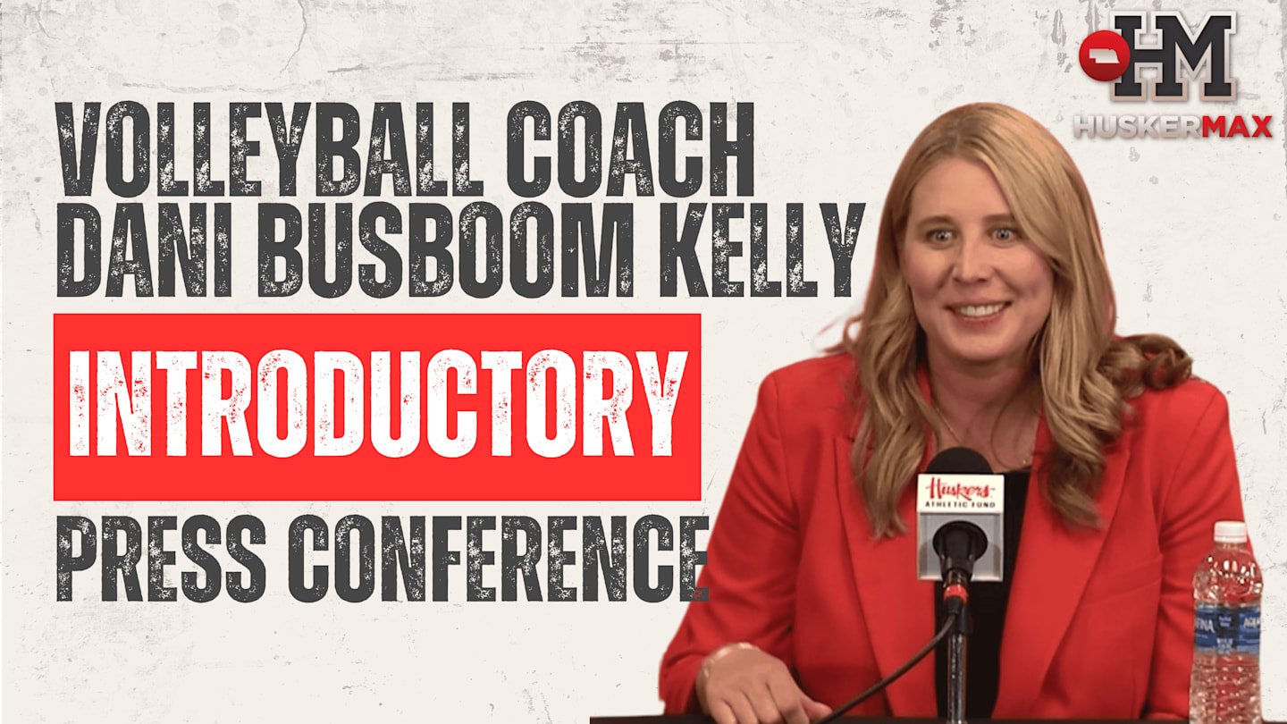 Nebraska Volleyball Coach Dani Busboom Kelly’s Introductory Press Conference