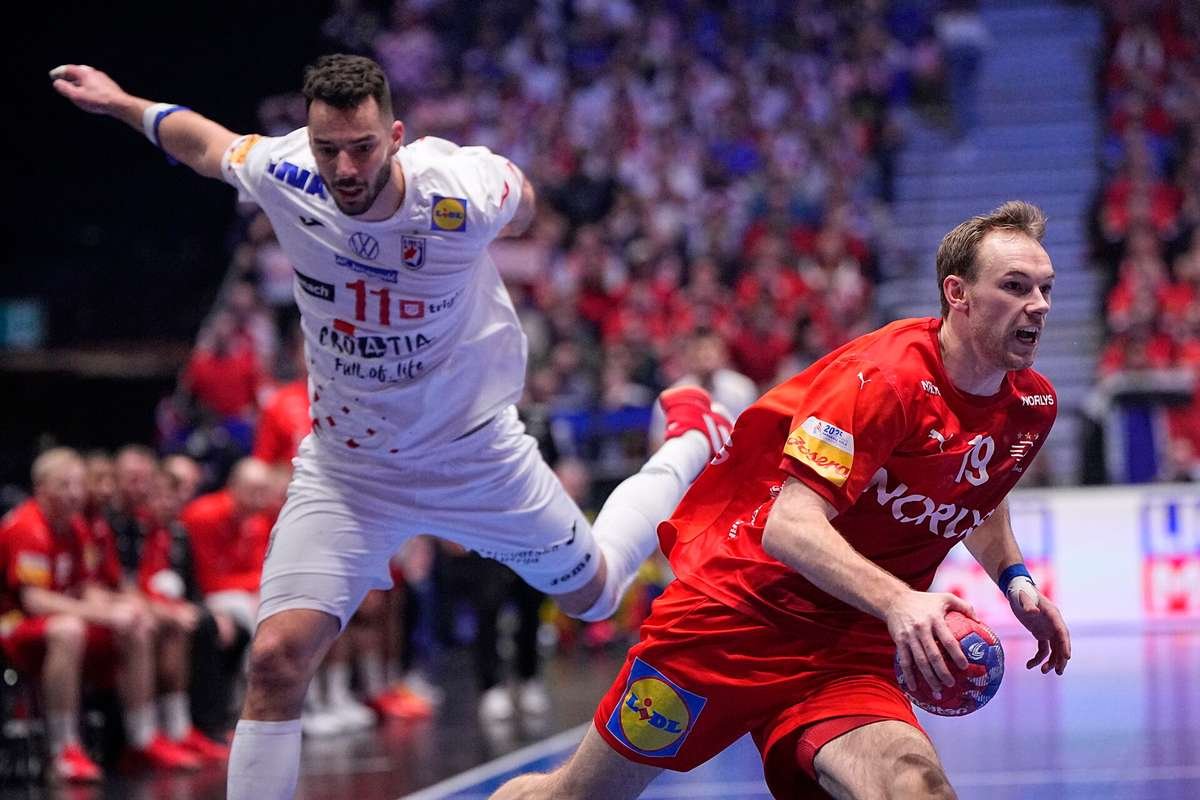 Merciless Danes cruise past Croats for record fourth successive World Cup title