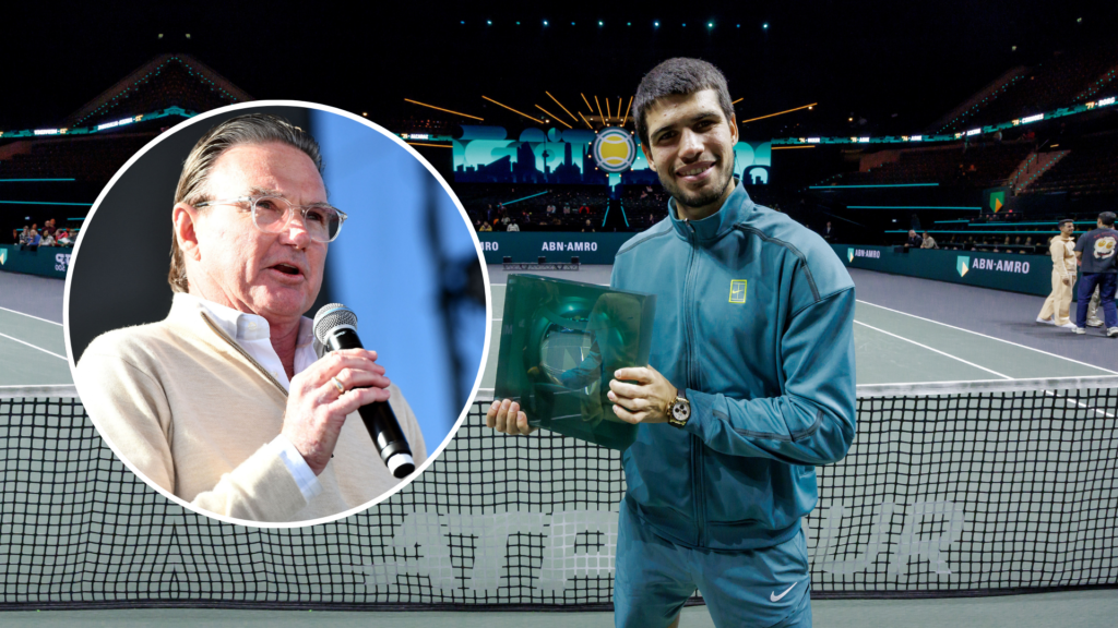 Jimmy Connors says what he found very ‘surprising’ about Carlos Alcaraz’s win at the Rotterdam Open