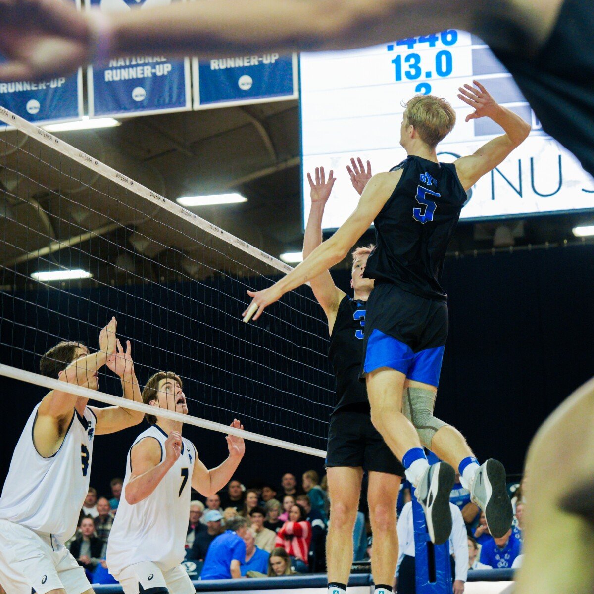 Niko Hales helps lead No. 6 BYU men’s volleyball over No. 15 UC Santa Barbara