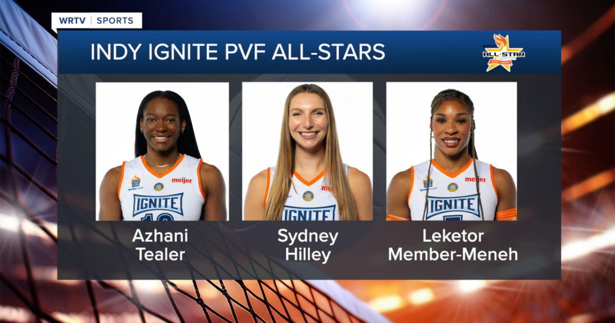 Indy Ignite trio named Pro Volleyball Federation All-Stars